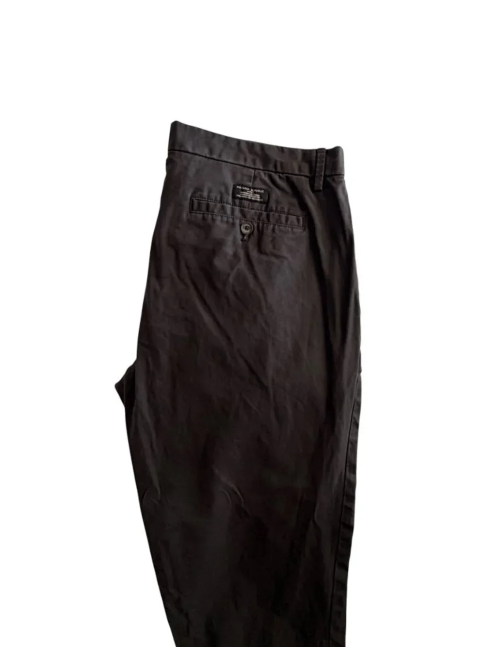 Banana Republic Dark Grey Slim-Fit Chinos 36 x 30